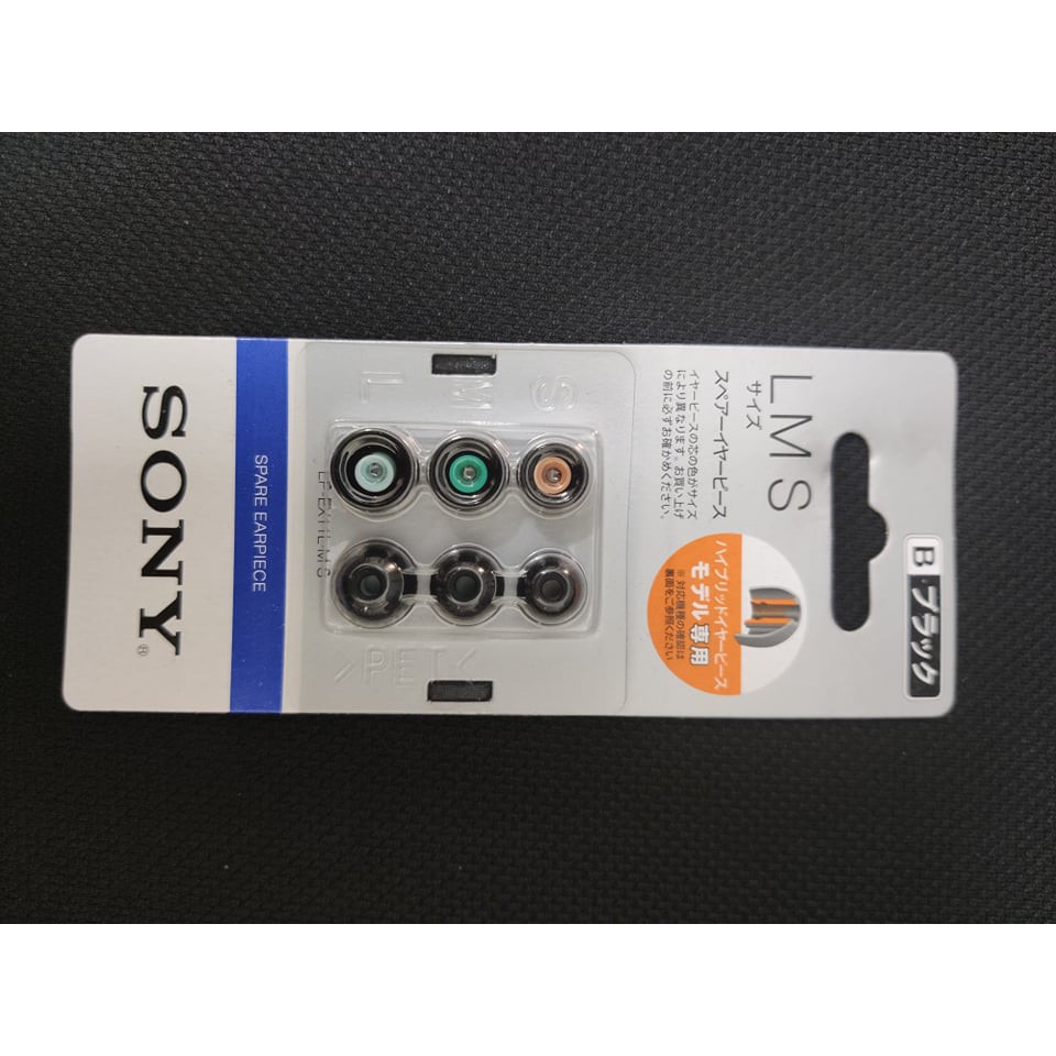 Bộ 3 cặp nút tai nghe Sony thay thế cho tai nghe nhét tai inear