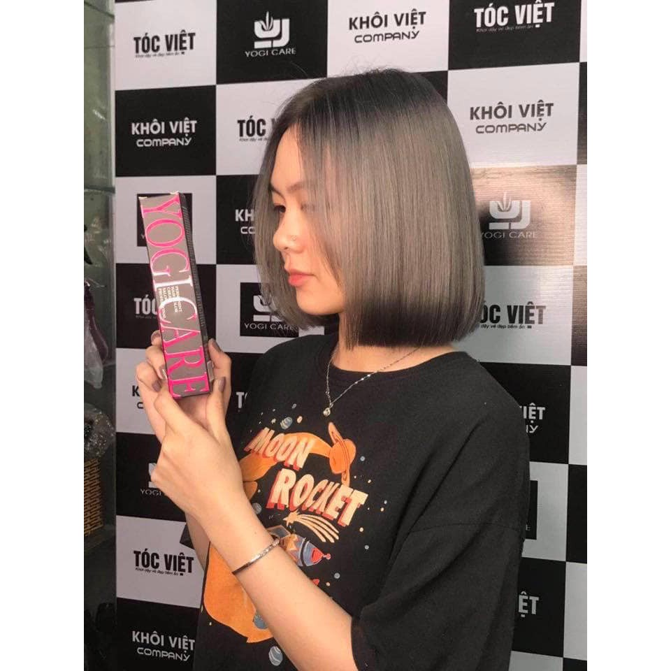 Thuốc Nhuộm Tóc Yogi Care Có Màu Nhuộm Phủ Bạc Cân Bằng Lên Màu Chuẩn Salon