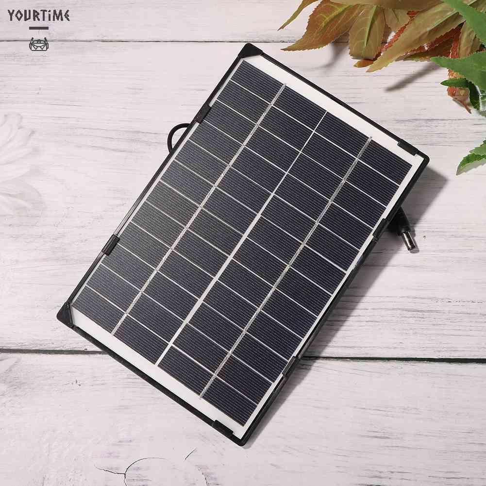 Tấm Pin Năng Lượng Mặt Trời 6W 12V DC5521