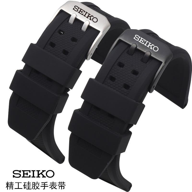 Dây Đeo Đồng Hồ Bằng Silicone Phong Cách Thể Thao Cho Seiko 5 SRP601J1 20 22