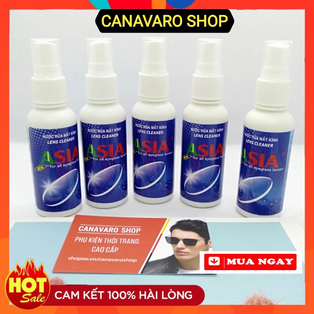Nước lau rửa kính chuyên dụng dạng xịt chai lớn hiệu quả nhanh chóng an toàn mùi hương dễ chịu CANAVARO SHOP CN033