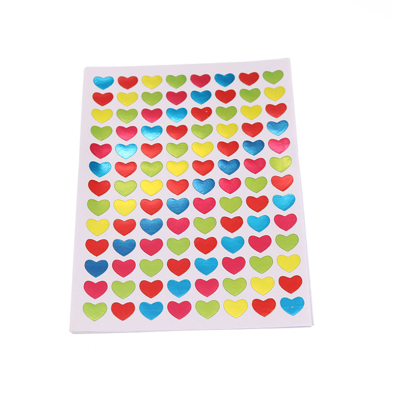 Set 1040 miếng dán trang trí dễ thương (= 10 tờ)