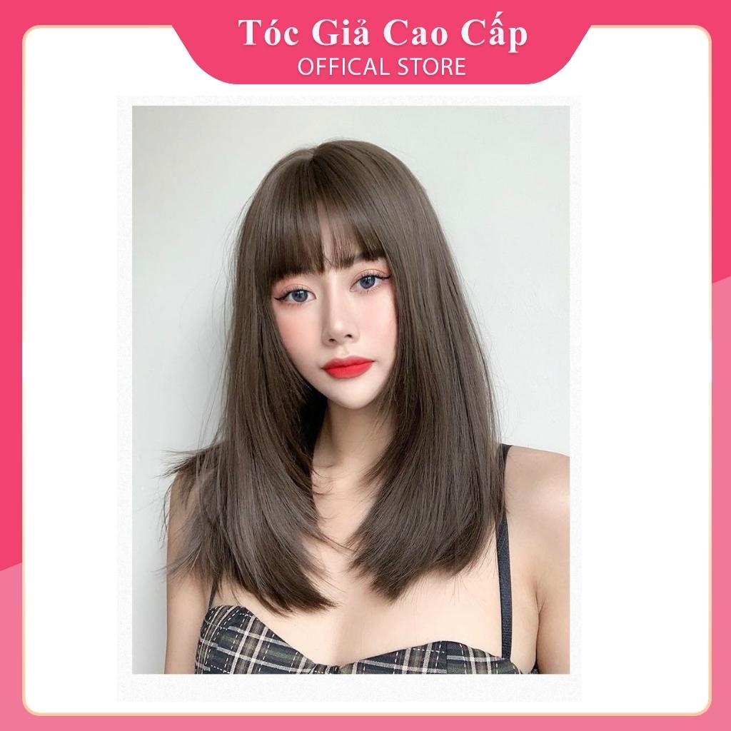 Tóc giả cả đầu cúp lỡ FREESHIPtóc mã 6104