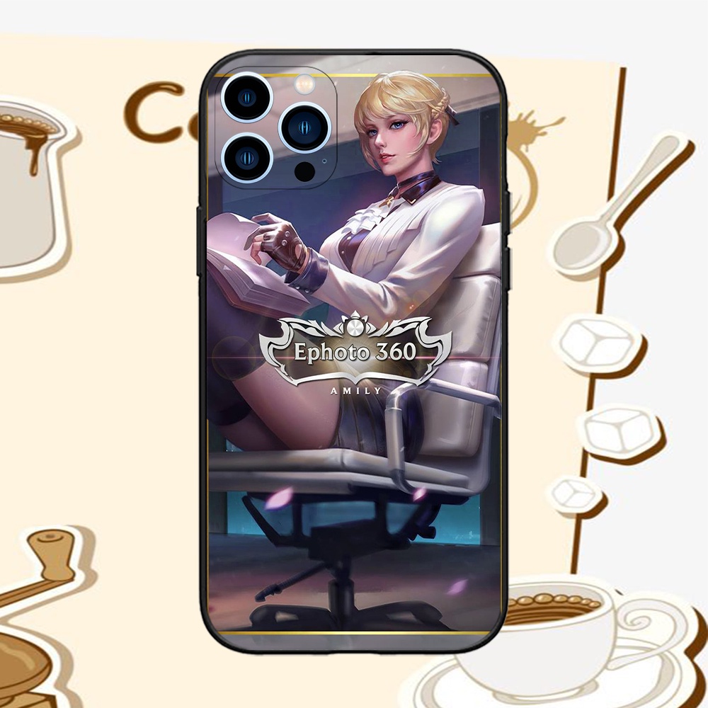 Ốp Iphone 11/12/13 Pro Max in hình tướng liên quân Airi / Alice /Amly /Annette /Arum /Bright siêu đẹp siêu ngầu