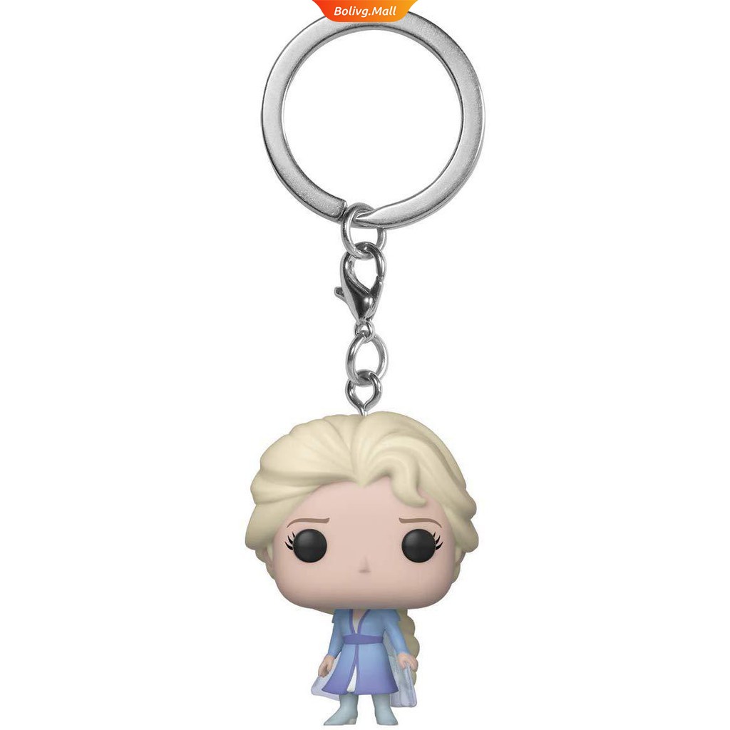 FUNKO POP! DISNEY Móc Khóa Nhân Vật Elsa Và Anna Trong Phim Frozen 2