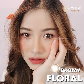 ÁP TRÒNG FLORAL BROWN