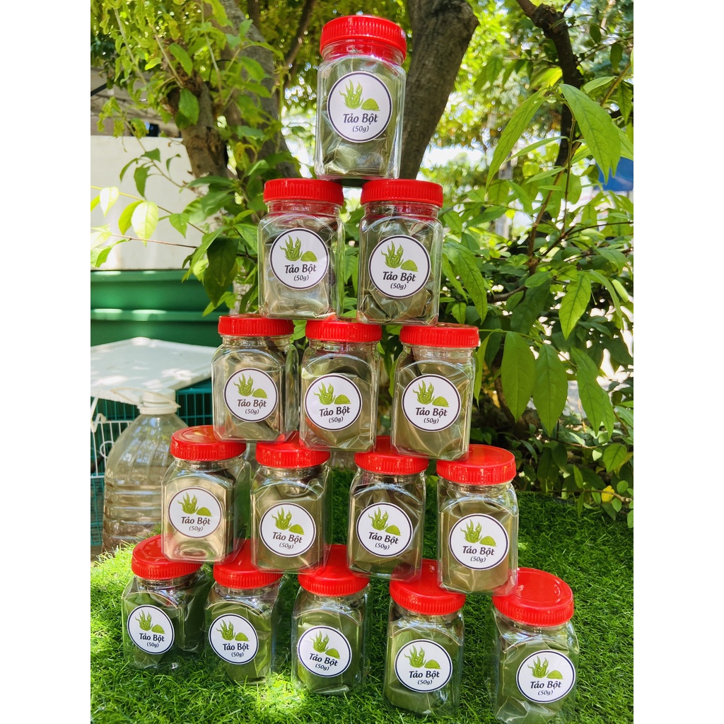 50G Tảo Xoắn Dạng Bột Cho Cá ,Artemia sinh khối Ăn - Thức Ăn Cá Tảo Bột Xoắn