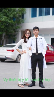 Áo blu Nam và Nữ màu trắng
