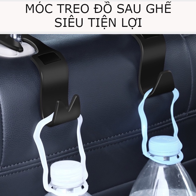 Móc Treo Đồ Sau Ghế Ô Tô FREESHIP Lót Cốp Ô Tô Xe Hơi Tiện LợI Lót Cốp Nhựa Dẻo Theo Kích Thước Từng Xe