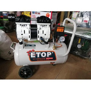 máy nén khí 30l không dầu Etop