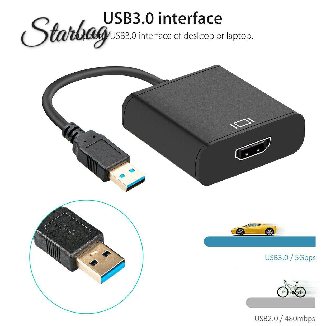 Bộ Chuyển Đổi Âm Thanh Hình Ảnh Từ Usb 3.0 Sang Hdmi | BigBuy360 - bigbuy360.vn