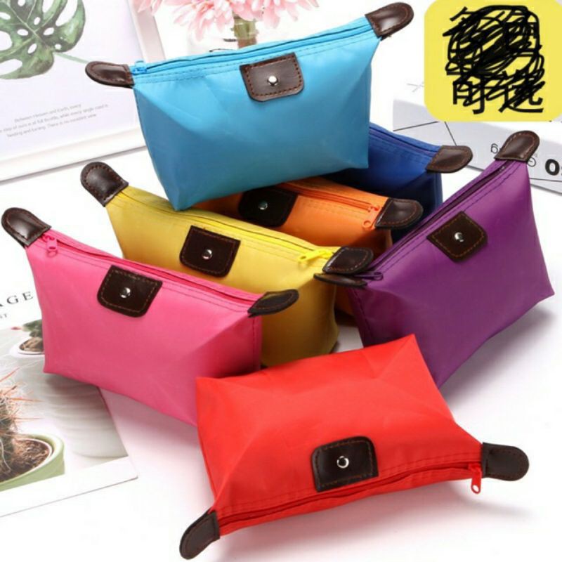 Túi đựng mỹ phẩm Loain cầm tay - Chọn màu ngẫu nhiên 👝