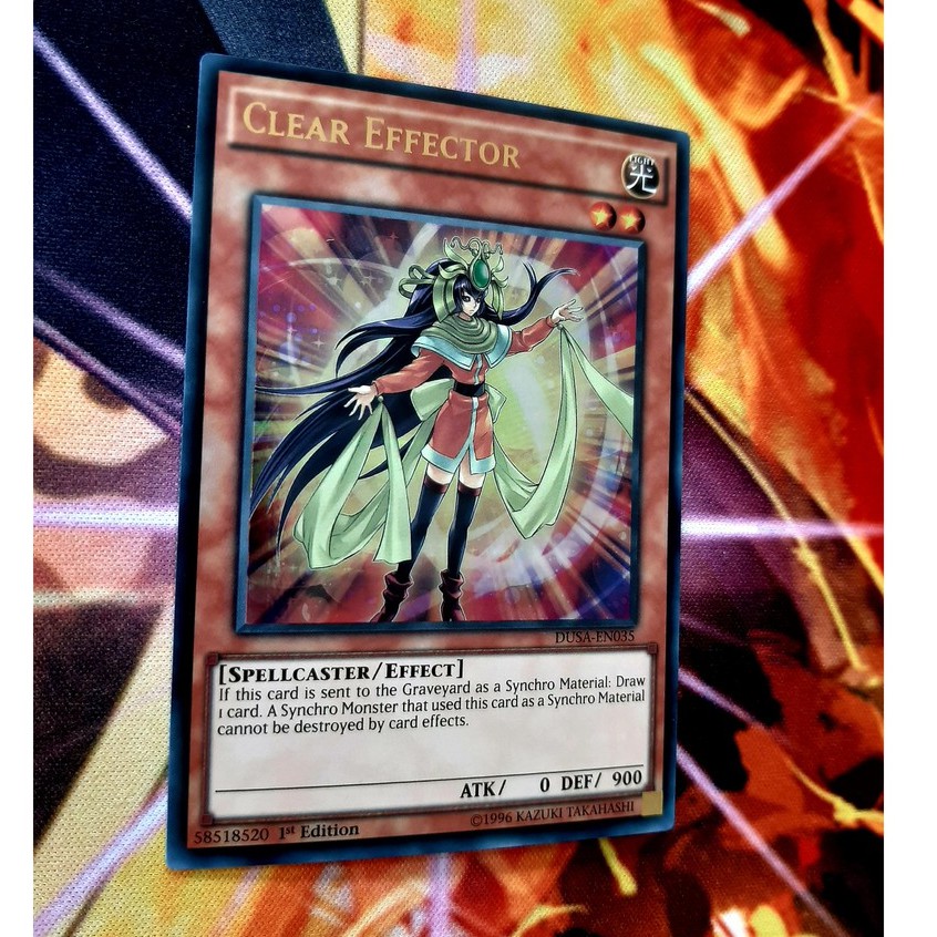 THẺ BÀI YUGIOH Clear Effector - DUSA-EN035 - Ultra Rare 1st Edition