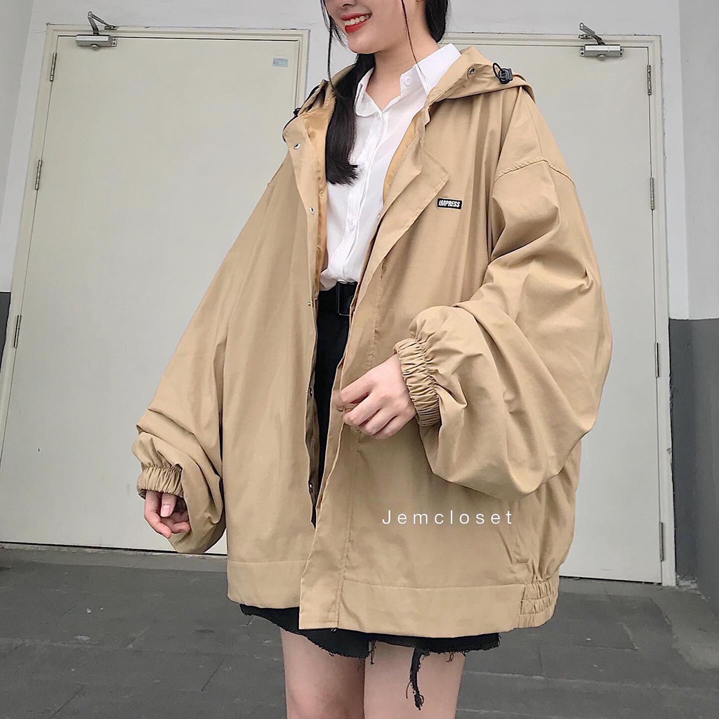 Áo khoác kaki form rộng STEADY - 1797
