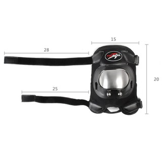 Giáp Chân Tay Bảo Hộ Inox Pro X - Probiker (Loại Ngắn)
