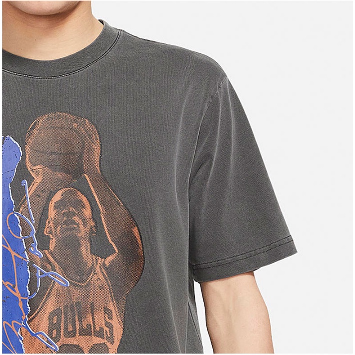 Áo Thun Nam In Hình Bóng Rổ DA9892-200 Chính Hãng 100%