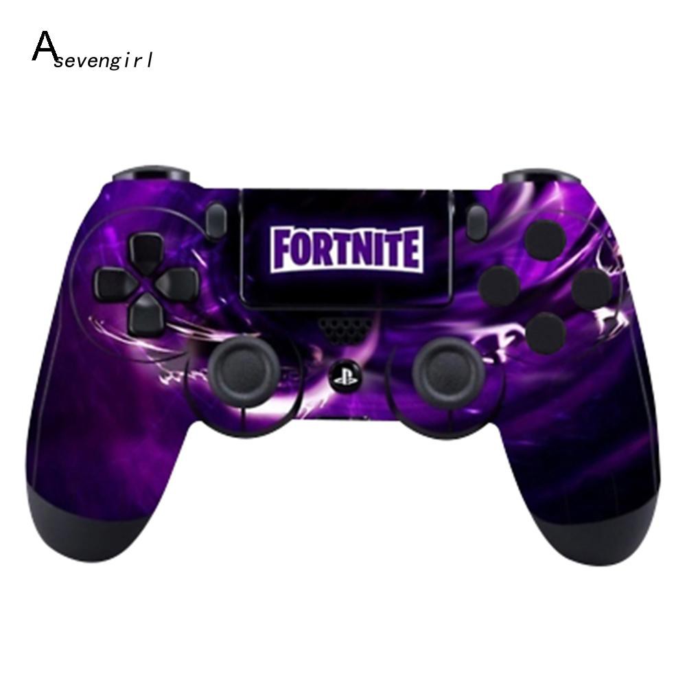 Nhãn dán trang trí tay cầm máy PlayStation 4 họa tiết game Fortnite độc đáo