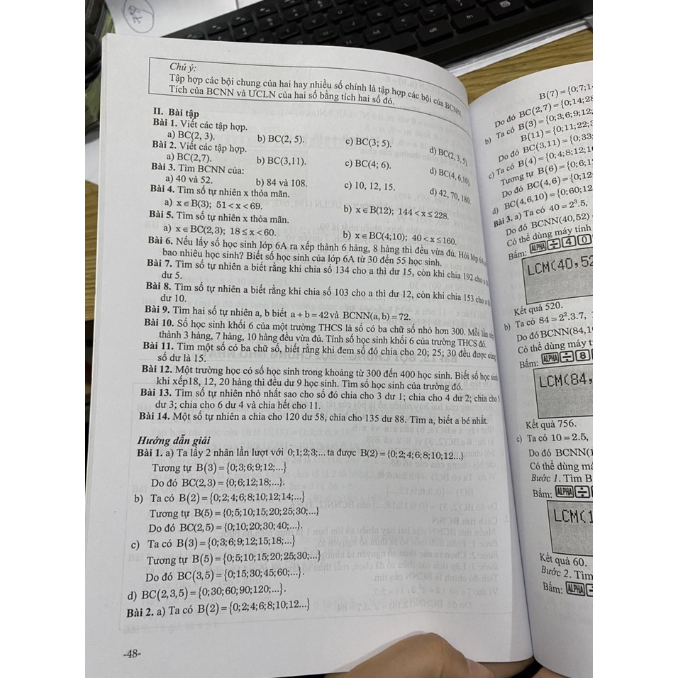 Sách - Bài tập cơ bản và nâng cao toán 6