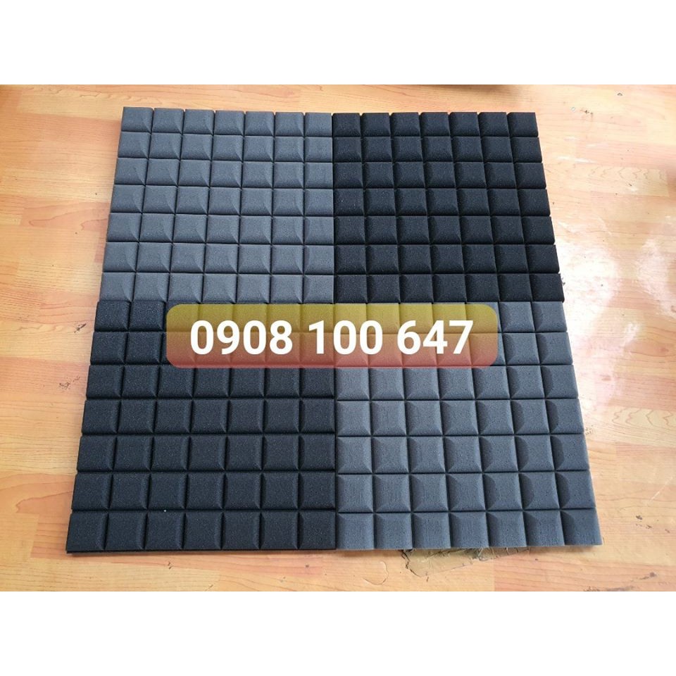 Mút cách âm tiêu âm ô vuông mini 50x50cm CÁCH ÂM ĐÔNG Á