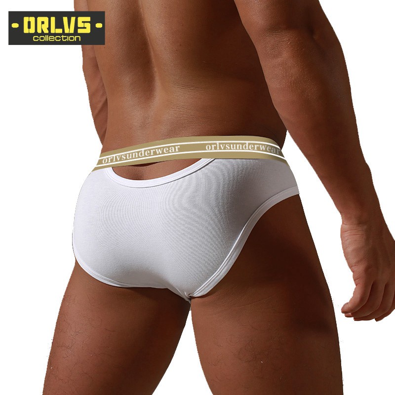 Quần lót ORLVS 6106 cotton lưng thấp thoáng khí quyến rũ thời trang dành cho nam