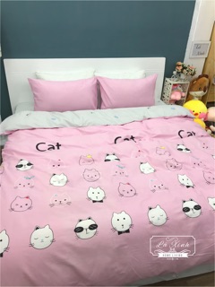 Set Chăn Ga Gối Cotton Lụa !!(ảnh chụp thật)