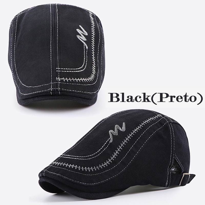 Mũ Beret Cotton Chống Nắng Cho Nam Nữ