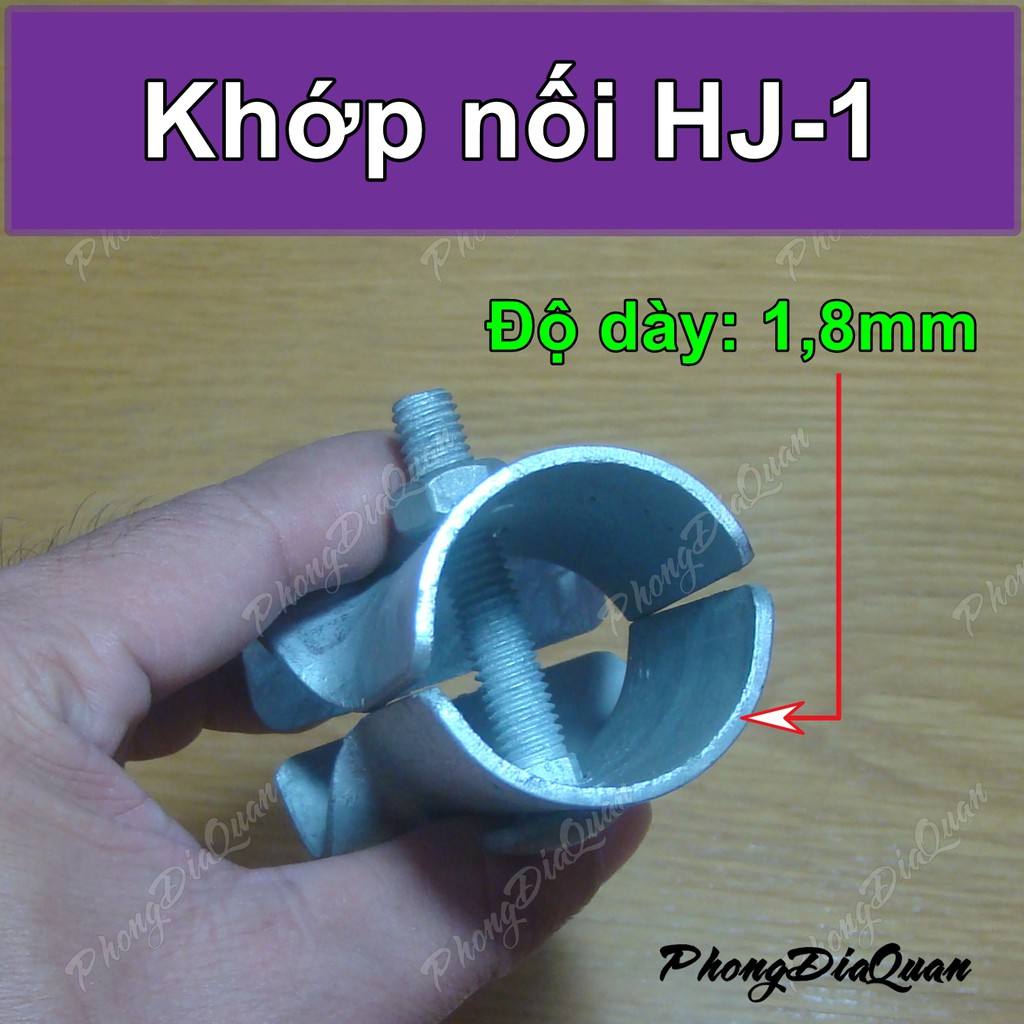 Khớp nối HJ-1 dùng cho ống 30mm