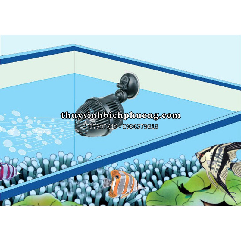 MÁY QUẠT SOBO THỔI LUỒNG - TẠO SÓNG MẶT NUOỨC CHO HỒ CÁ THỦY SINH