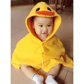 Aó choàng 1 lớp cho bé