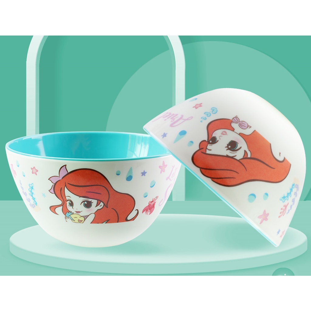 Chén bằng nhựa Melamine in hình hoạt hình Disney cho bé