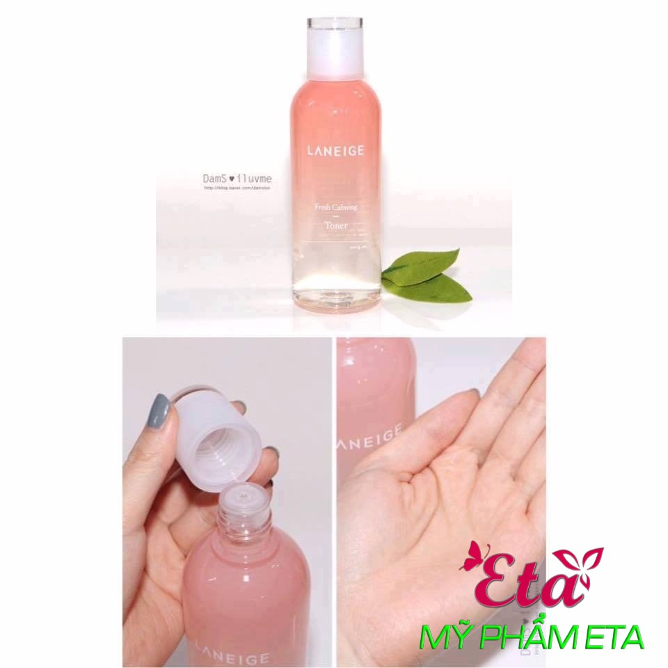 Nước hoa hồng toner LANEIGE FRESH CALMING 50ml chai nhỏ xinh