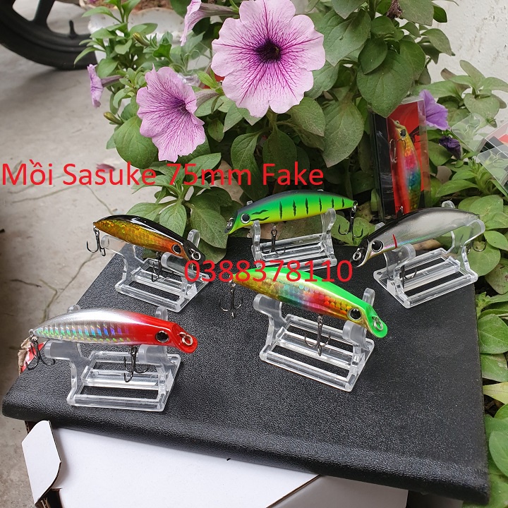 Mồi Câu Cá Sasuke 75mm Fake