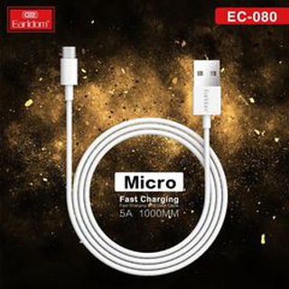 Cáp Sạc Micro USB Siêu Nhanh 5A Earldom EC-080