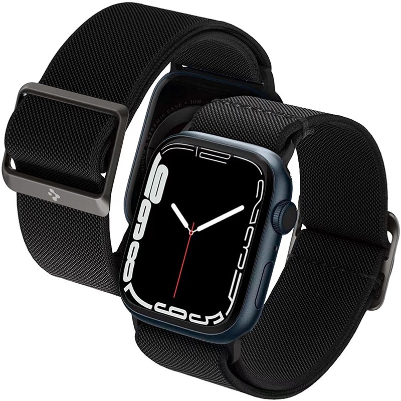 Dây Đeo Nylon Cho Đồng Hồ Thông Minh Apple iWatch Series 3 5 se 6 7 44mm 40mm 42mm 38mm 41mm 45mm