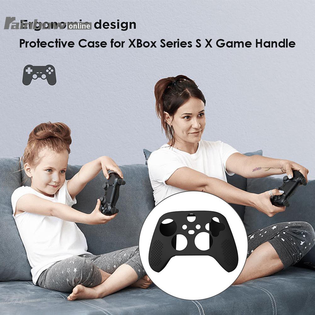 Vỏ Bọc Tay Cầm Chơi Game Xbox Series X S Bằng Silicon Chống Mưa Chuyên Nghiệp