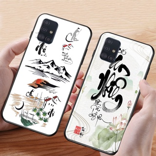 Ốp lưng kính cường lực dòng Oppo Realme Q3 pro carnival Realme GT master các mẫu thư pháp ý nghĩa