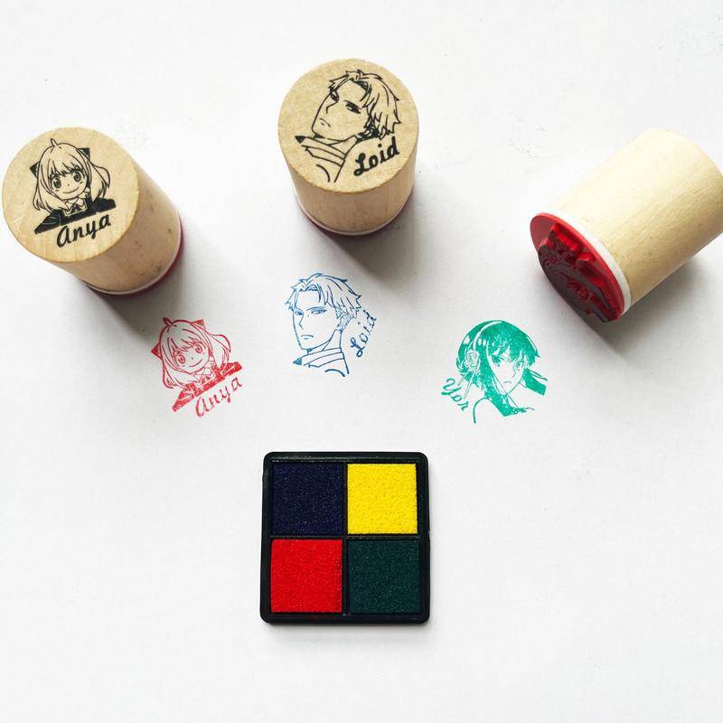 Con Dấu Hoạt Hình Bằng Cao Su Dùng Làm Đồ Thủ Công Trang Trí Sổ Tay Cho Bé