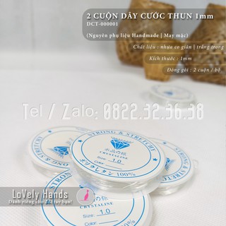 2 Cuộn dây cước thun 1mm