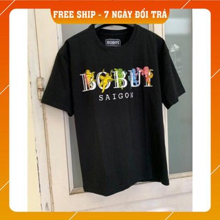 Áo thun BOBUI 🎖 Siêu chất Có Tag cổ 🎖 UNISEX