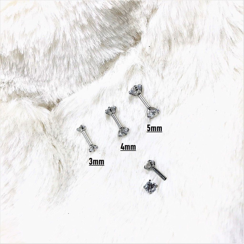 KHUYÊN 2 ĐẦU ĐÁ TRẤU MẦU BẠC CÁ TÍNH