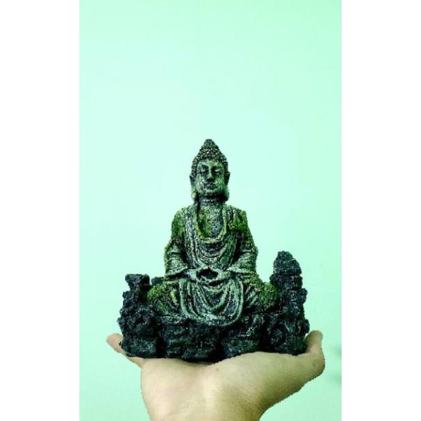 Mô hình tượng phật trang trí bể thủy sinh , tiểu cảnh , bán cạn - phụ kiện trang trí hòn non bộ , tiểu cảnh , hồ cá