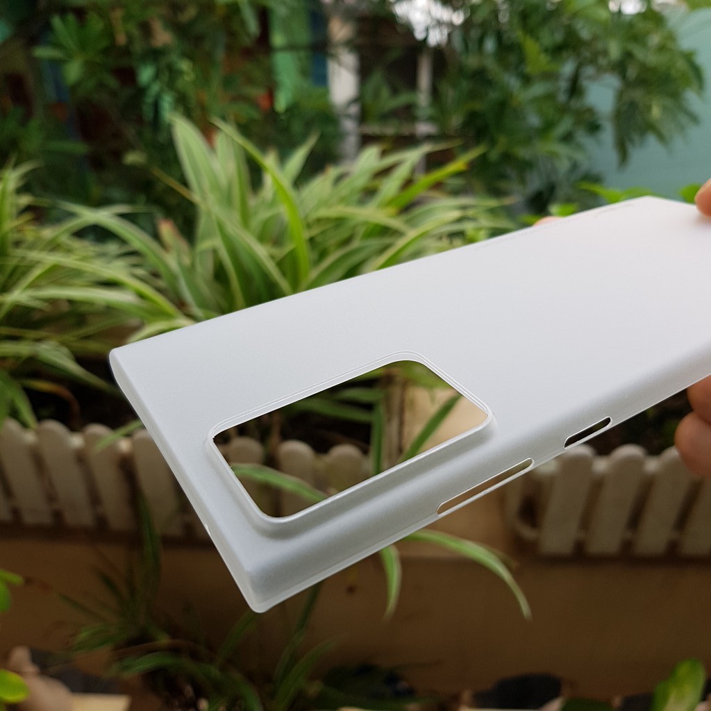 Ốp lưng Memumi siêu mỏng không bám vân tay, có gờ bảo vệ camera cho Samsung Note 20 Ultra/ Note 20 Ultra 5G