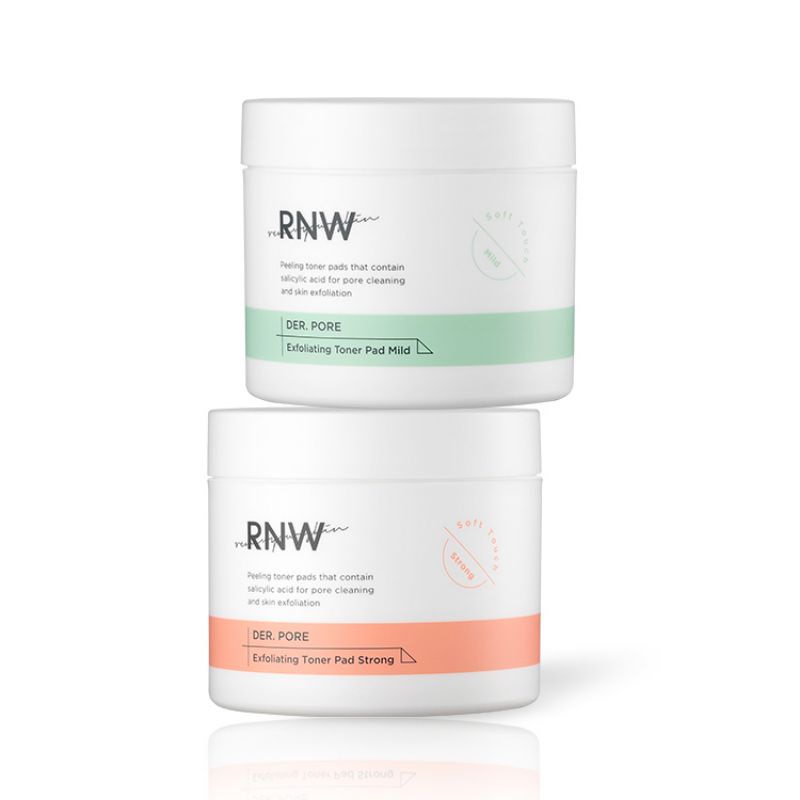 Hộp 60 Bông Toner Pad BHA RNW Tẩy Tế Bào Chết Kiểm Soát Dầu Thừa Se Khít Lỗ Chân Lông