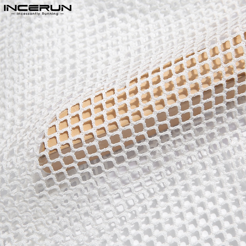 Áo thun ba lỗ INCERUN thời trang dành cho nam