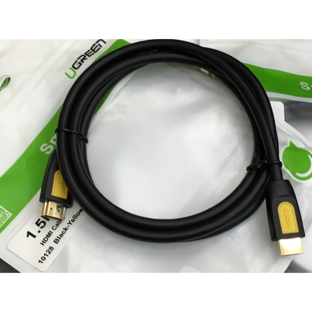 Cáp HDMI Ugreen UG-10128 1,5m hỗ trợ 3D, 4K*2K full HD 1080