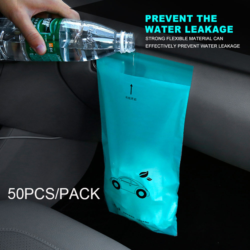 Cuộn túi rác chống nước tiện lợi để dán xe ô tô