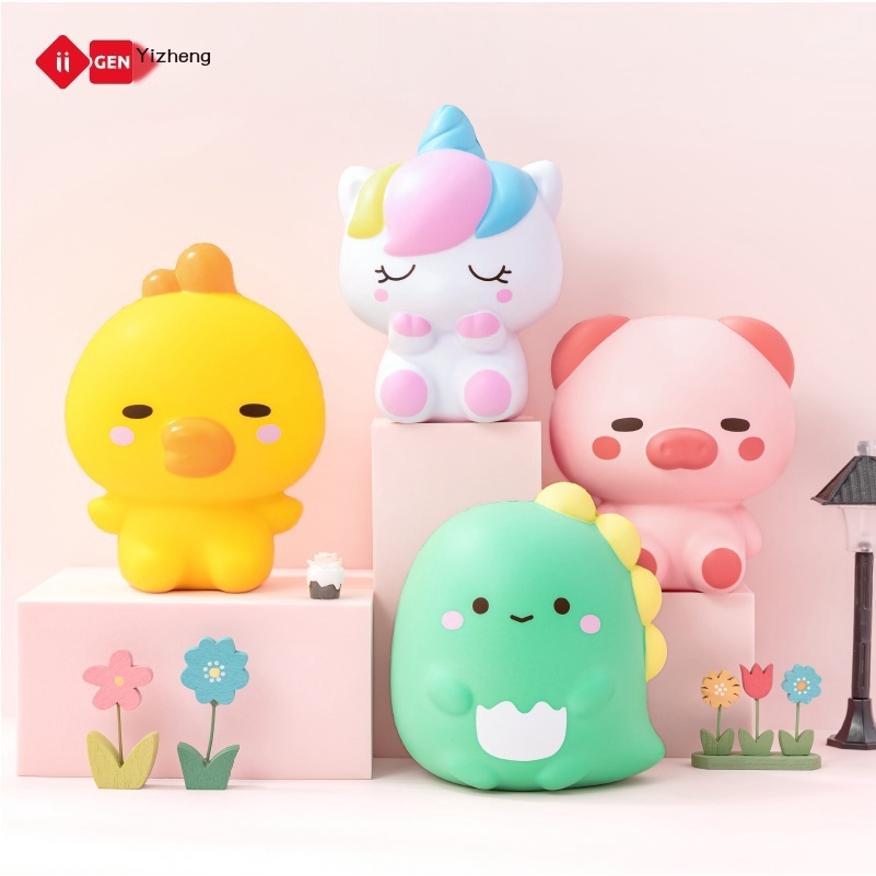 Đồ Chơi Xốp Squishy Giảm Stress Hình Heo Con Dễ Thương Cho Bé