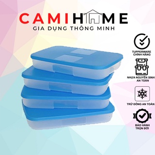 Hộp trữ đông dẹt, dẹp, thấp Freezermate Low bảo quản thực phẩm 650ml, 1.5L, 3.1L, 1.2L  Tupperware chính hãng, CAMIHOME