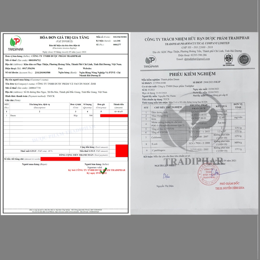 Dmen Tăng Cường Chất Lượng Tinh Trùng( Tặng 3 gói muối kiềm Ngọc Ánh) | Thế Giới Skin Care