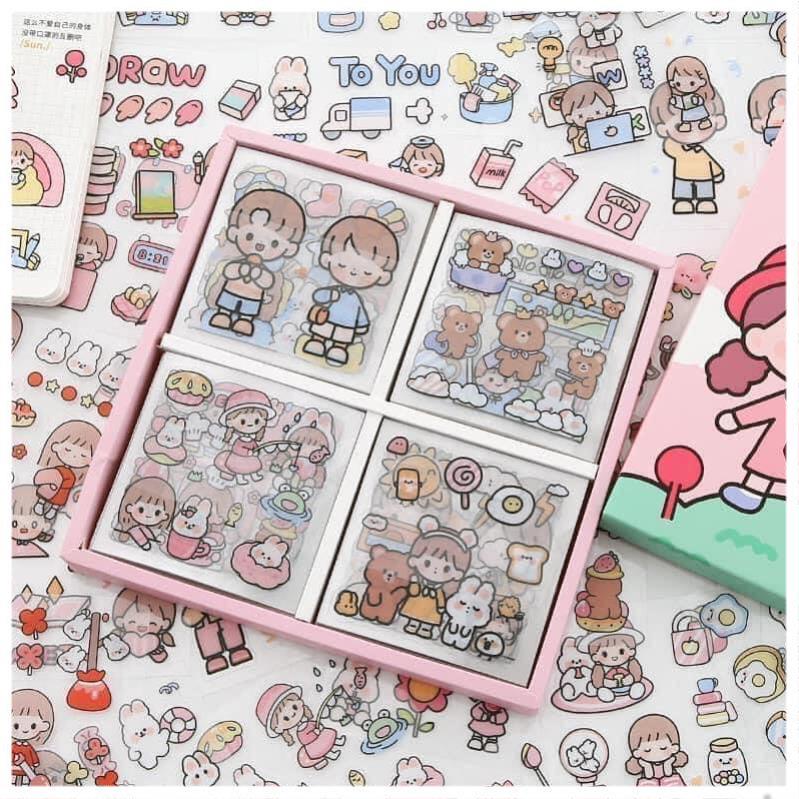 [HOT] STICKER TẤM DÙNG ĐỂ TRANG TRÍ (1k/tấm)